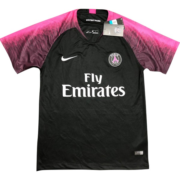 Camiseta Entrenamiento Paris Saint Germain 2018/19 Negro Rosa